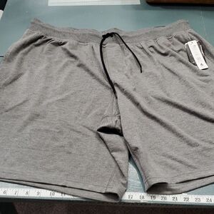 men's 3X RBX gray‎ shorts.  Active wear. NWT Style # CRM5000X. Pockets-Xdri.